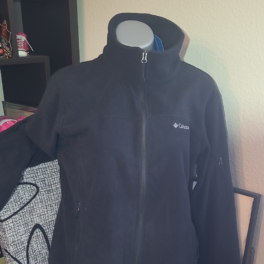 Columbia Black Full-Zip Women's Fleece Jacket